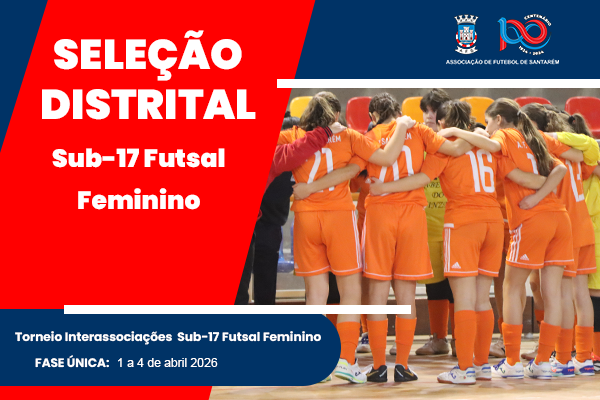 AFS inicia trabalhos da Seleção Distrital Sub-17 Futsal Feminino